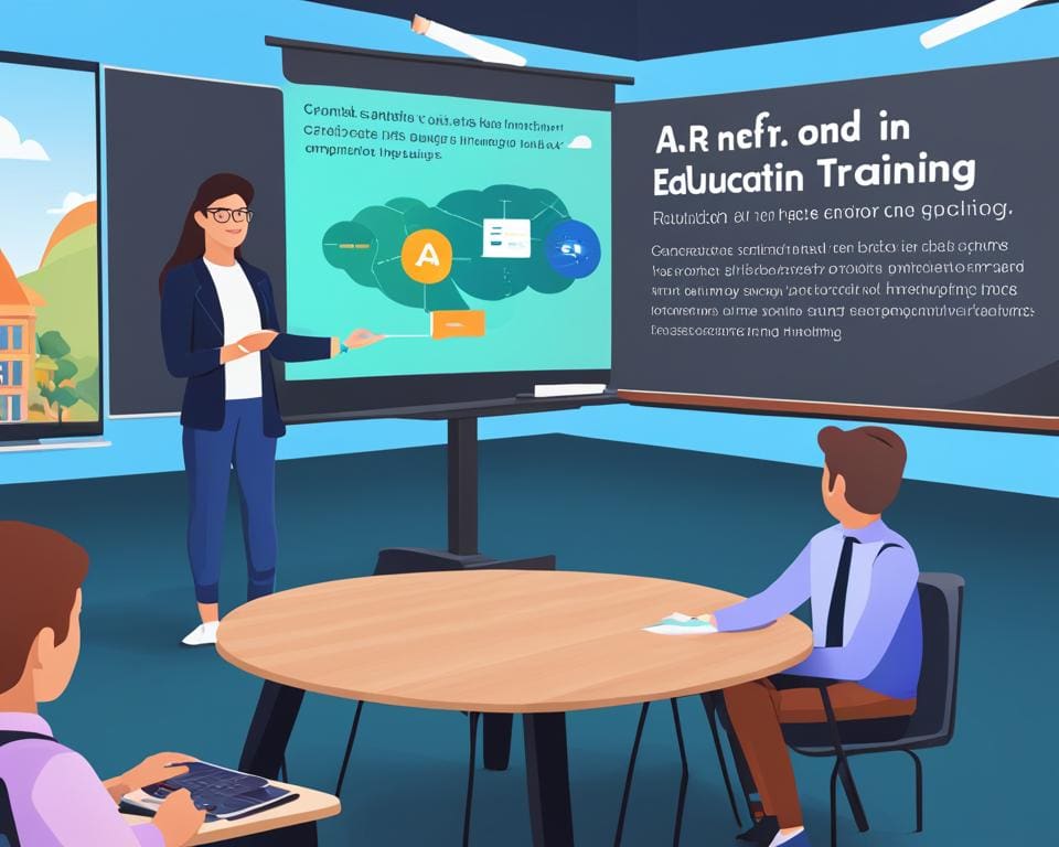 AR-toepassingen in het onderwijs en training