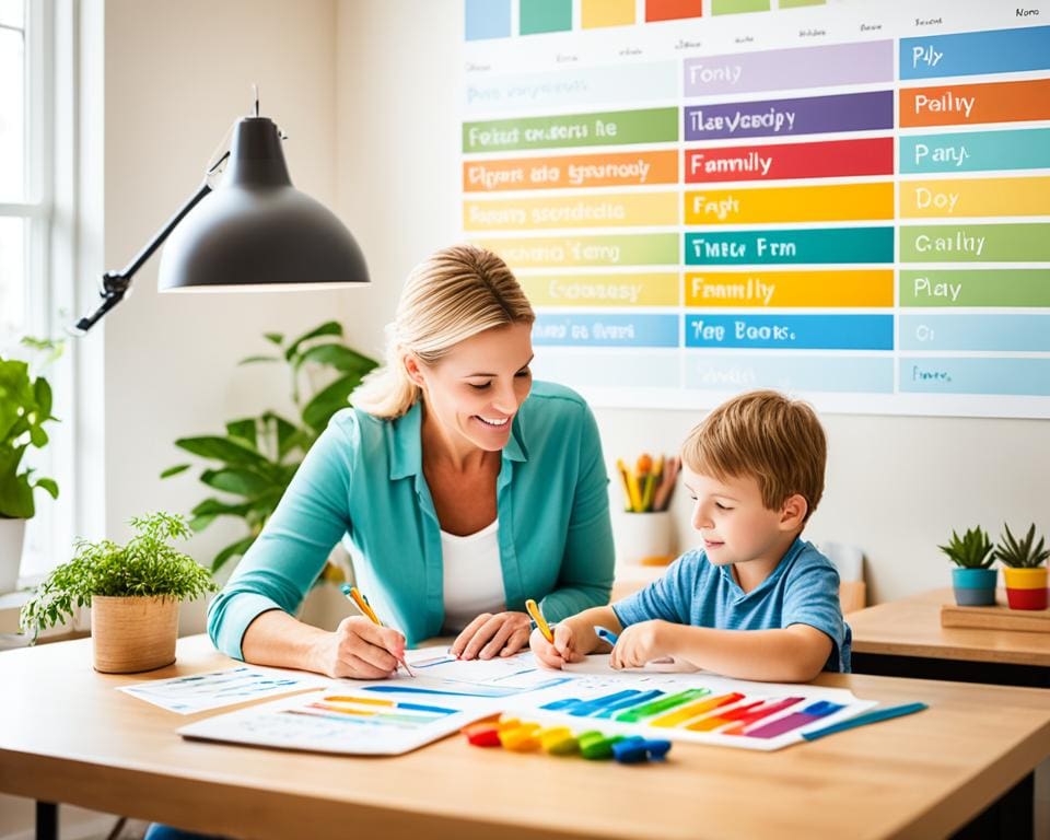 thuiswerken met kinderen stress verminderen