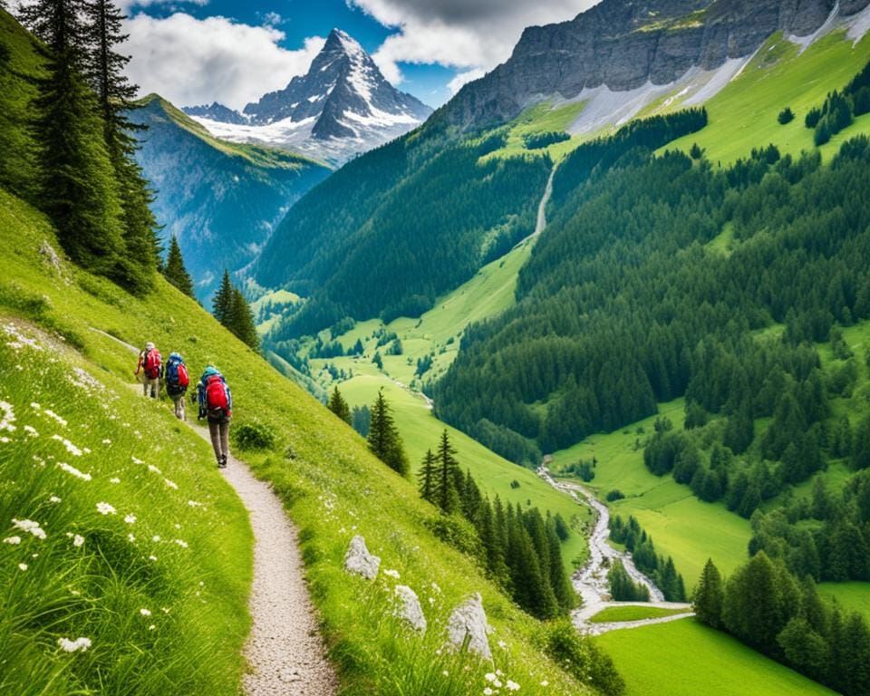 Welke wandel tours in Zwitserland
