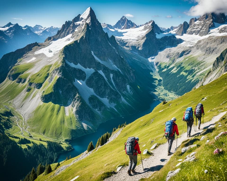 avontuurlijke wandelreizen Zwitserland