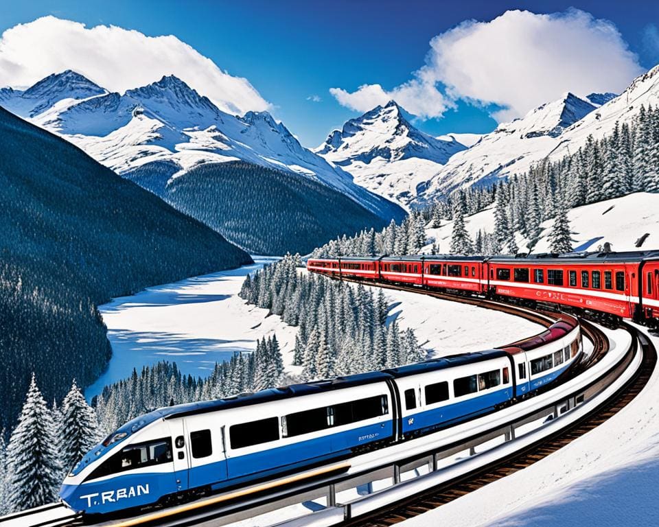 Trein St Moritz