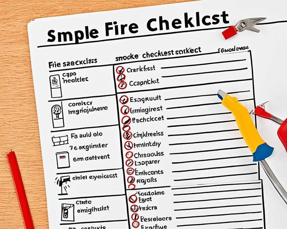 Brandveiligheid checklist