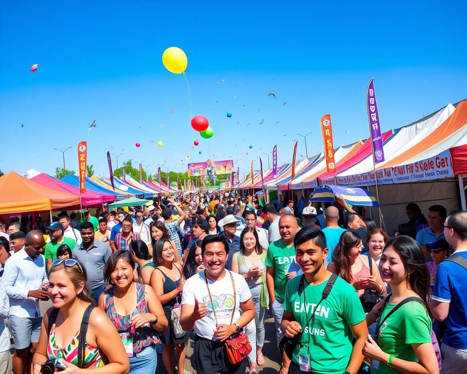 Het is altijd leuk werken op festivals