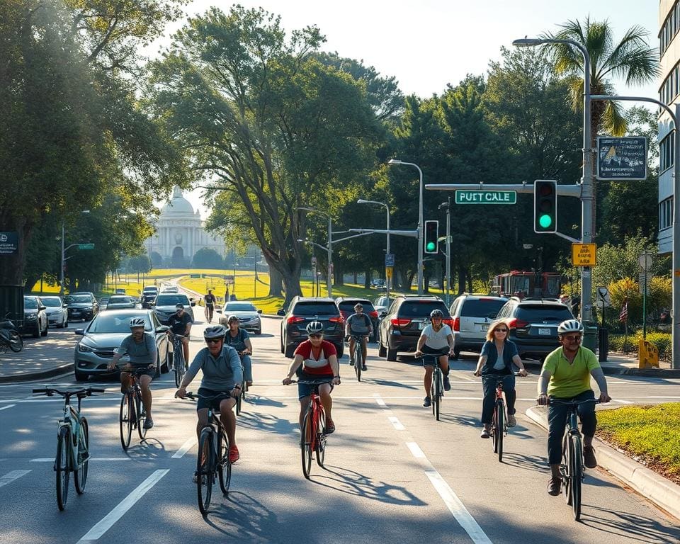 Hoe fietsen bijdraagt aan de vermindering van verkeersopstoppingen