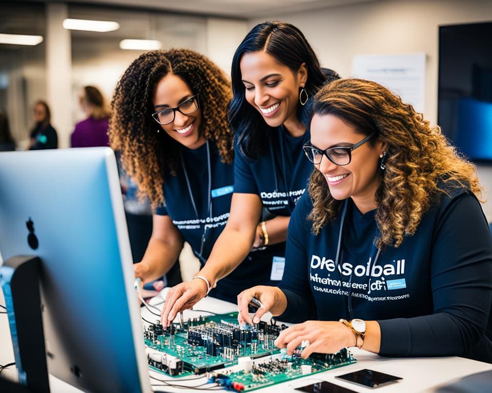 Vrouwen en technologie: doorbreken van barrières