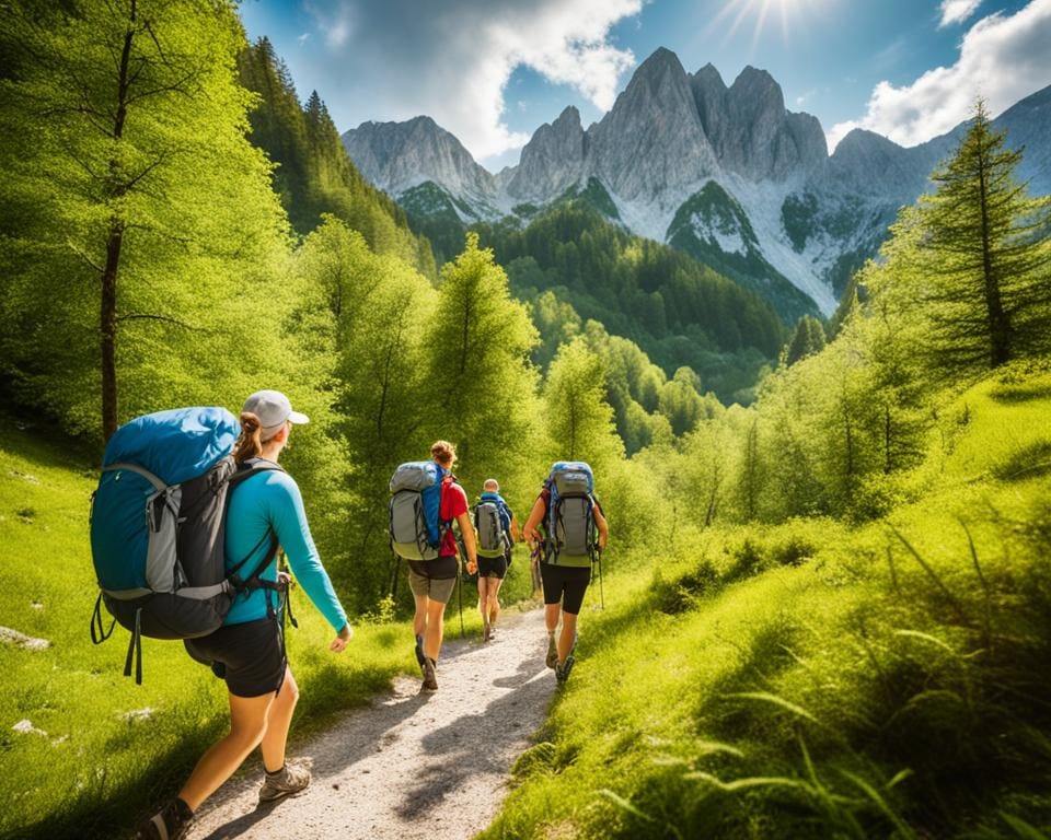 Wandelen in de natuur van Slovenië