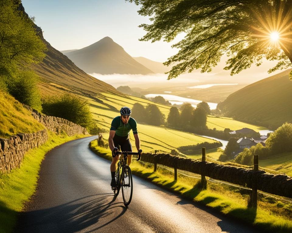 fietsvakantie Schotland heuvelachtig landschap