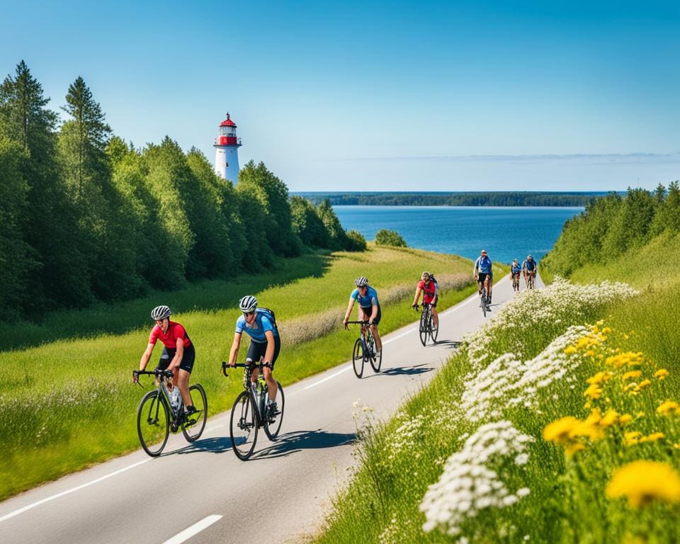 populaire fietsroutes Litouwen