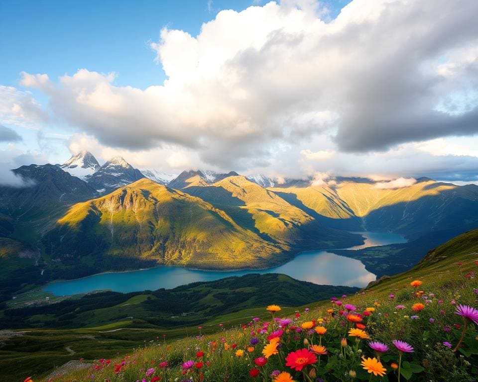 Adembenemende landschappen van het Fagaras-gebergte