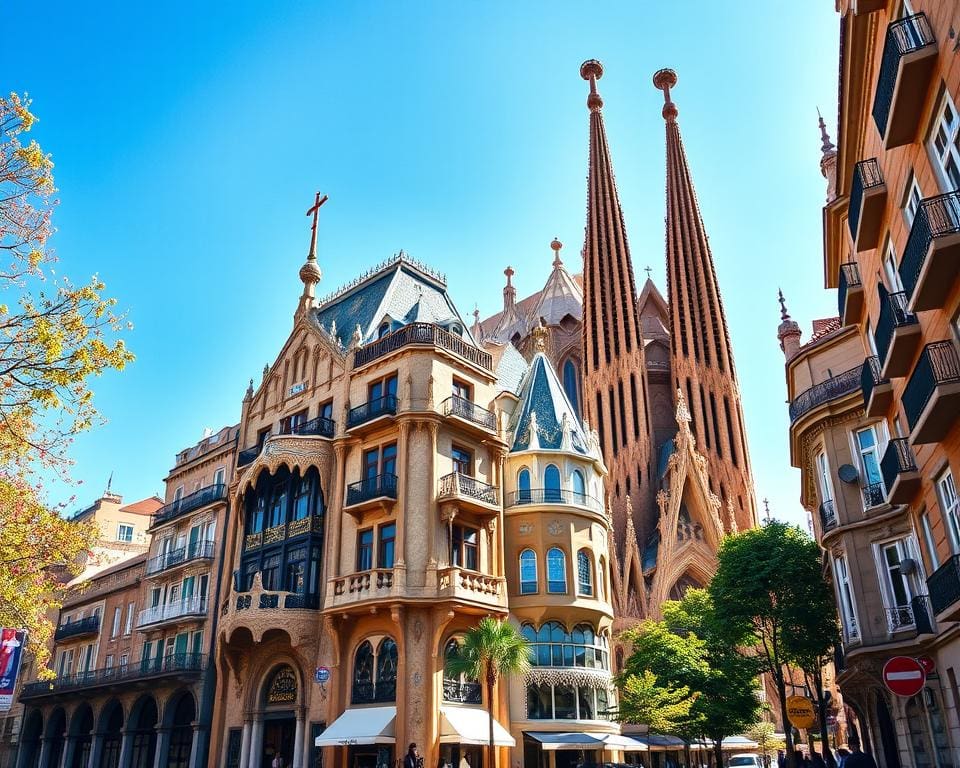 Bewonder de unieke architectuur van Gaudí in Barcelona, Spanje