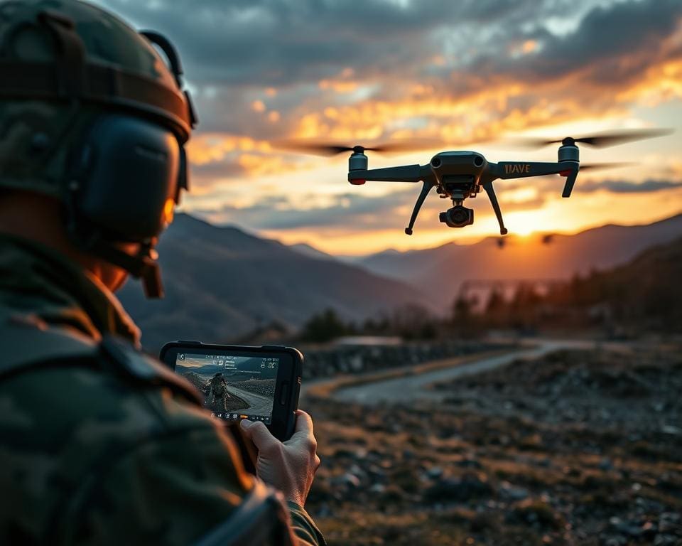 De rol van drones in militaire operaties en grensbewaking