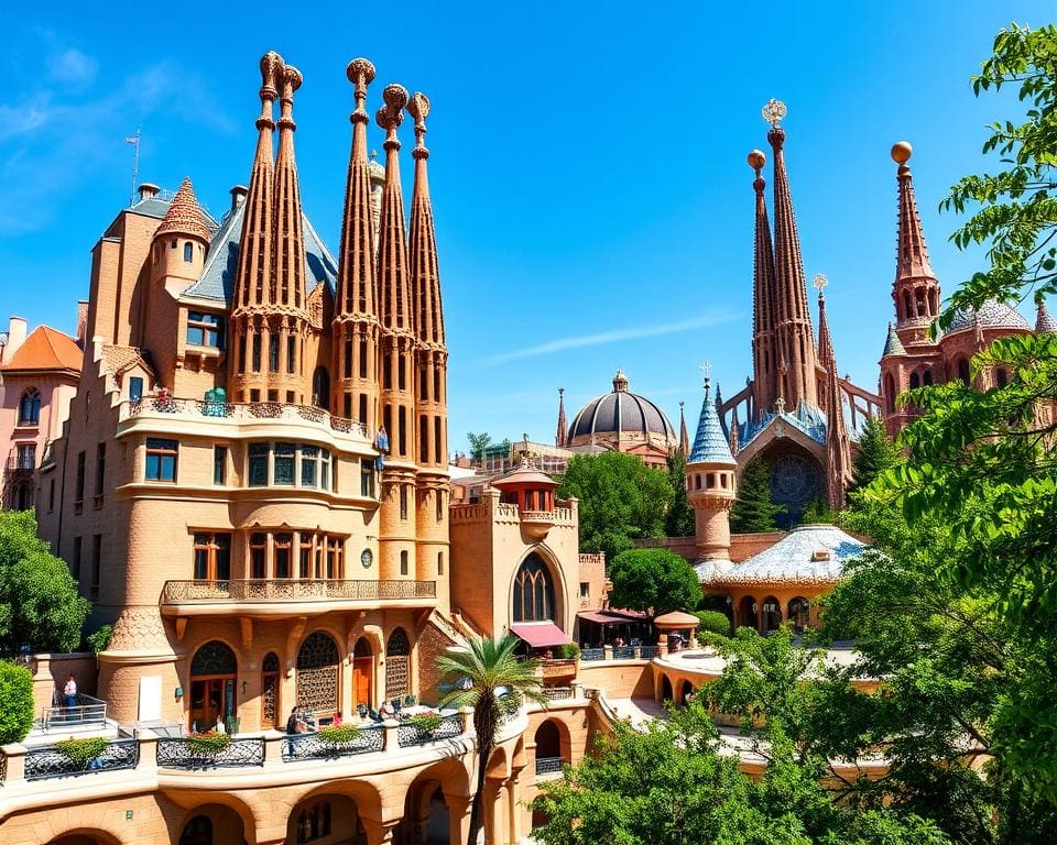 Gaudí werken Barcelona