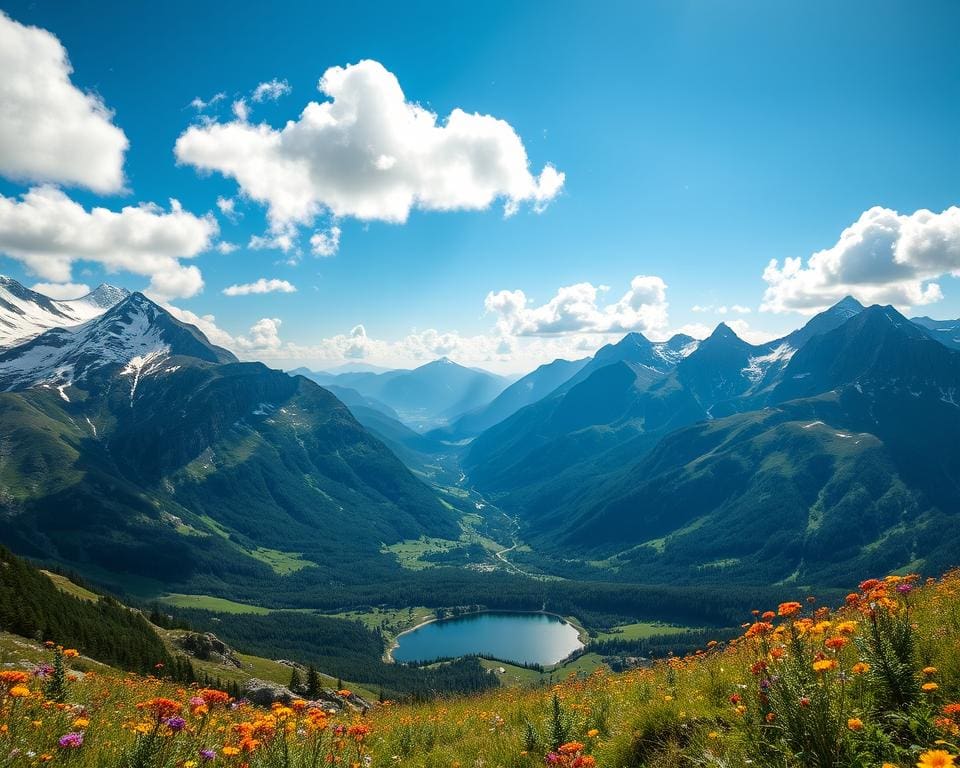 Geniet van de uitzichten in het Fagaras-gebergte, Roemenië