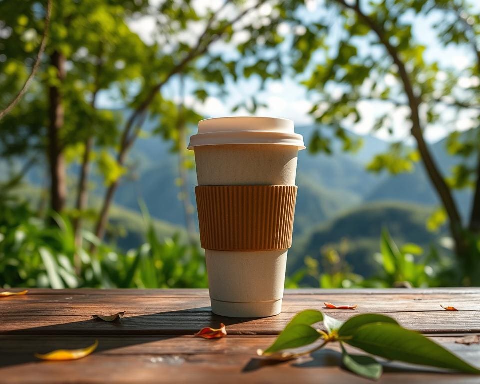 herbruikbare koffiebeker en voordelen voor het milieu