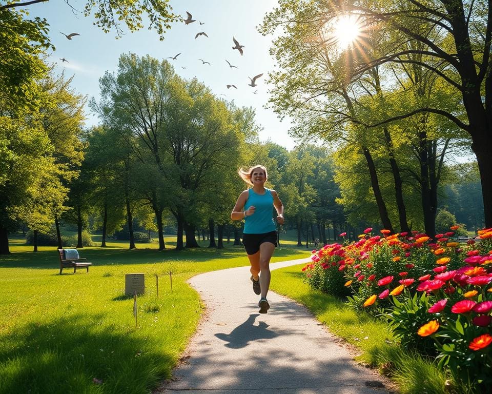 Effect van beweging op stressniveaus