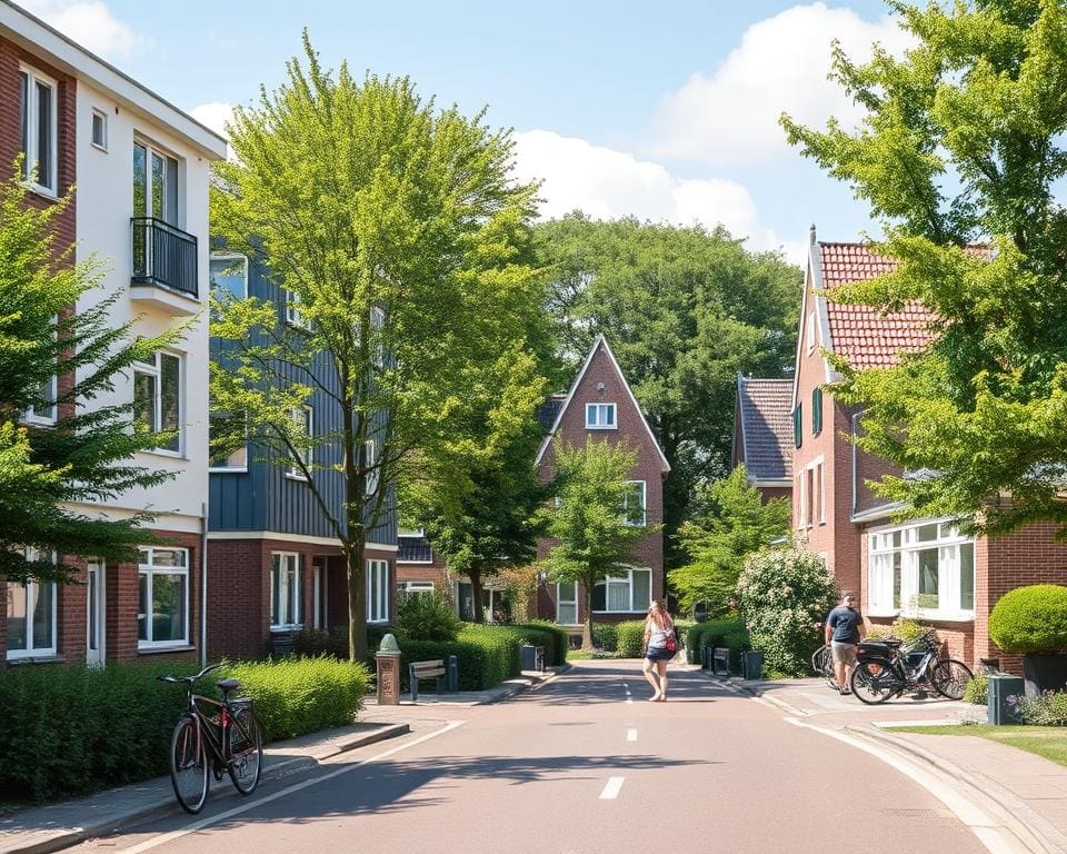 Verschillende types huurwoningen